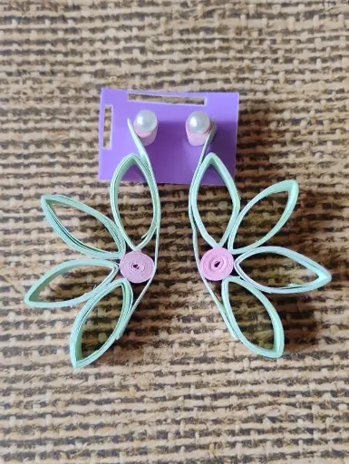 Paper Quilling Earring